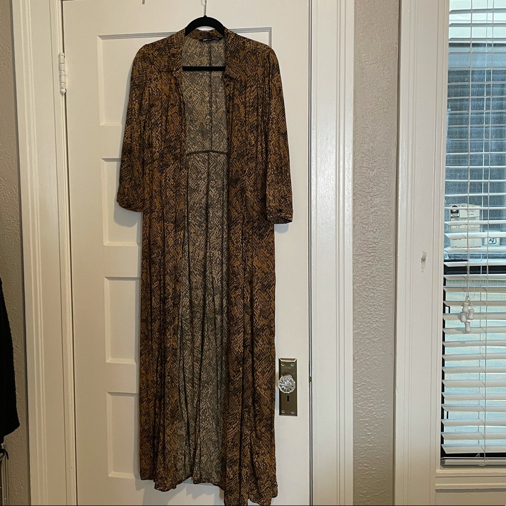 Maxi Snake print Dress